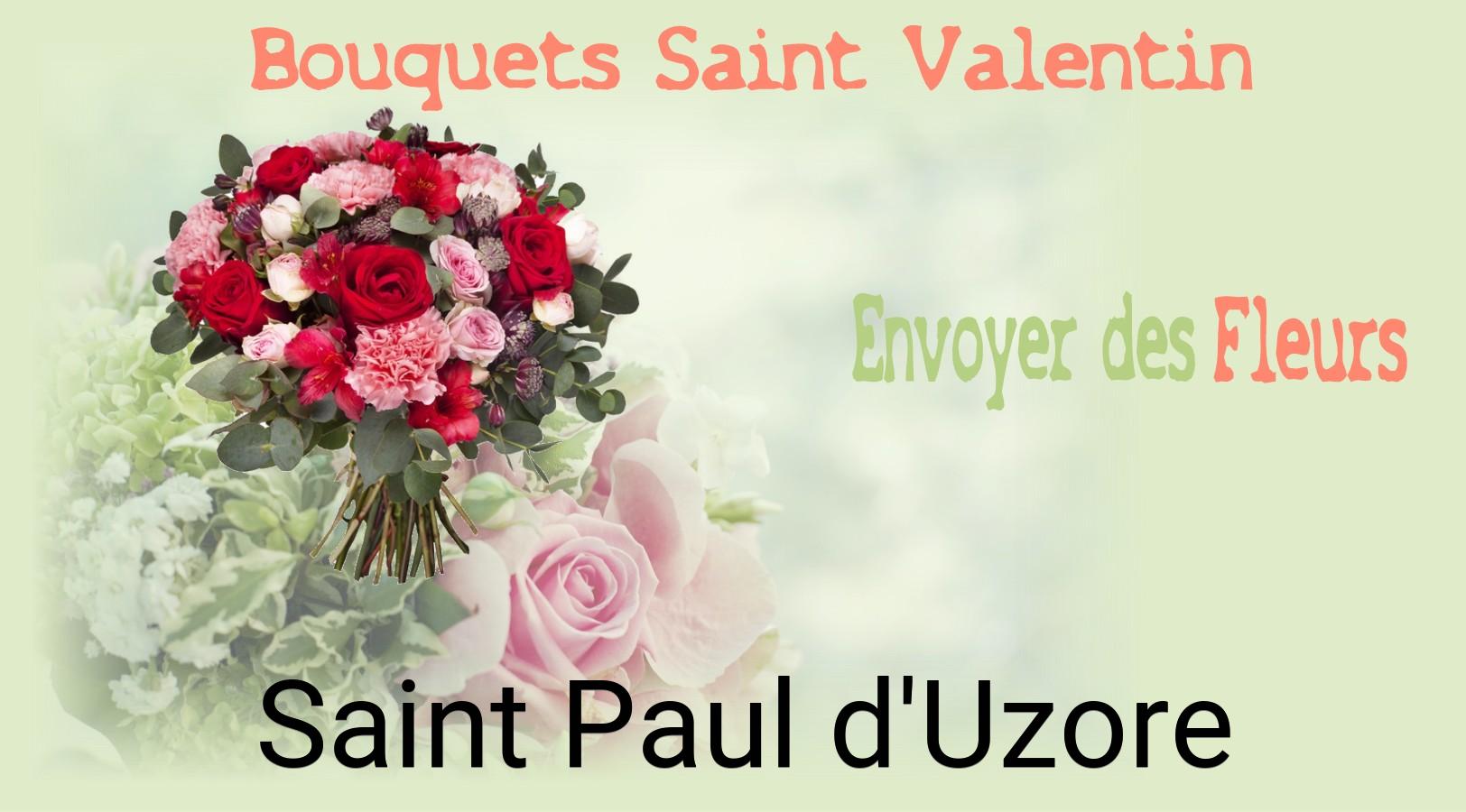 Roses de Saint-Valentin livrées à Saint-Paul-d'Uzore